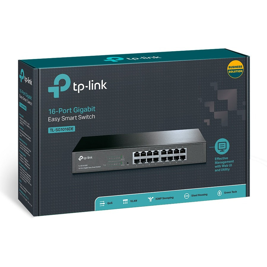 TP-LINK TL-SG1016DE - 16-Port Gigabit Easy Smart Switch