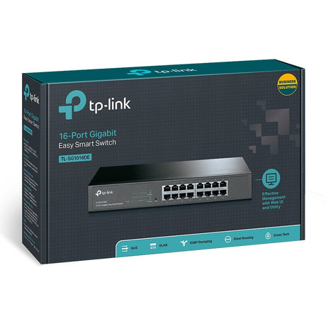 TP-LINK TL-SG1016DE - 16-Port Gigabit Easy Smart Switch