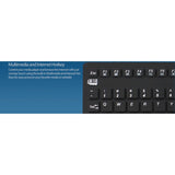 Adesso Antimicrobial Waterproof Touchpad Keyboard