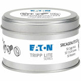 Eaton Tripp Lite Series SmartRack Square Hole Hardware Kit with 50 pcs 12-24 screws and washers