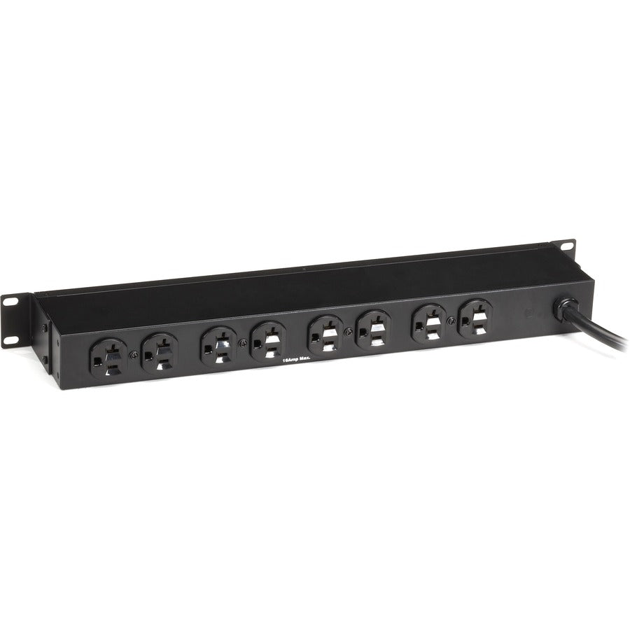 Black Box Metered Rackmount PDU with Front and Rear Outlets