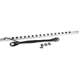Black Box Vertical Rackmount Power Strip - 120VAC, 15A, 5-15R, 16-Outlet, 15-ft. NEMA 5-15P Cord