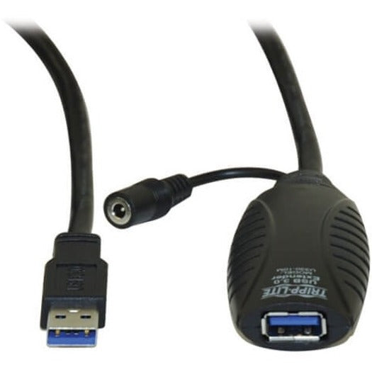 Eaton Tripp Lite Series USB 3.0 SuperSpeed Active Extension Repeater Cable (A M/F), 10M (32.8 ft.)
