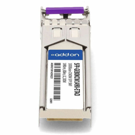 AddOn Juniper Networks SFP-GE80KCW1490-ET Compatible TAA Compliant 1000Base-CWDM SFP Transceiver (SMF, 1490nm, 80km, LC, DOM)