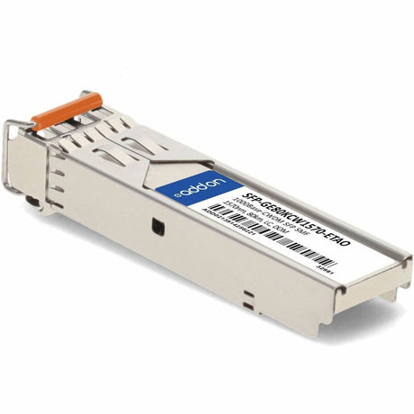 AddOn Juniper Networks SFP-GE80KCW1570-ET Compatible TAA Compliant 1000Base-CWDM SFP Transceiver (SMF, 1570nm, 80km, LC, DOM)