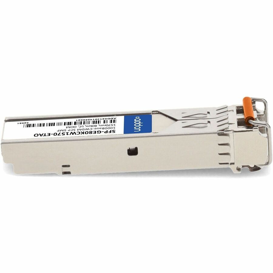 AddOn Juniper Networks SFP-GE80KCW1570-ET Compatible TAA Compliant 1000Base-CWDM SFP Transceiver (SMF, 1570nm, 80km, LC, DOM)