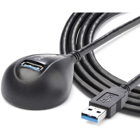 StarTech.com 5 ft Black Desktop SuperSpeed USB 3.0 (5Gbps) Extension Cable - A to A M/F
