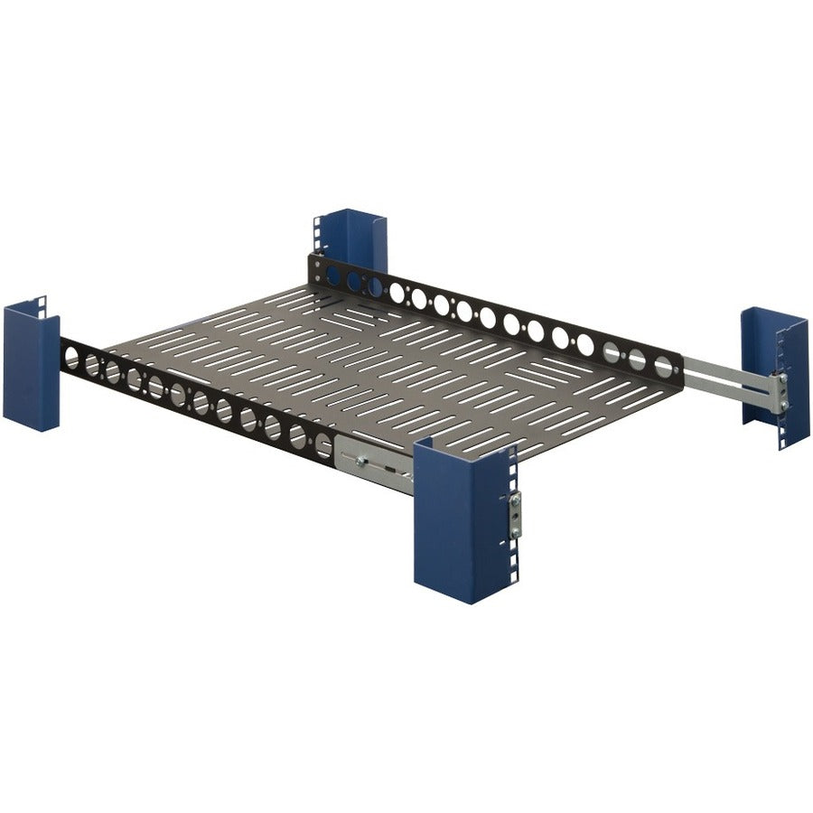 Rack Solutions 1U Light Duty Fixed Shelf 24in Depth