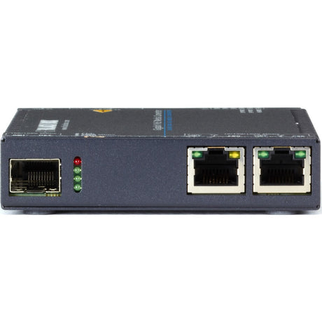 Black Box Gigabit PoE Media Converter, 10/100/1000BASE-T to SFP