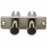 AddOn ST Female to ST Female SMF Duplex Fiber Optic Adapter