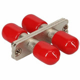 AddOn ST Female to ST Female MMF Duplex Fiber Optic Adapter