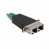 AddOn LC Male to SC Female MMF Duplex OM3 Fiber Optic Adapter