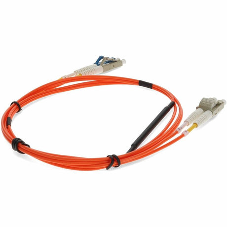 AddOn 3m LC (Male) to LC (Male) Orange OM2 & OS1 Duplex Fiber Mode Conditioning Cable