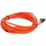 AddOn 7m LC (Male) to ST (Male) Orange OM1 Duplex Fiber OFNR (Riser-Rated) Patch Cable