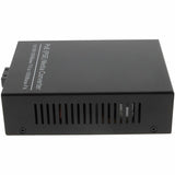 AddOn 10/100/1000Base-TX(RJ-45) to 1000Base-MX(SC) MMF 1310nm 2km IEEE802.3at/48V/1.0A/50W POE Media Converter