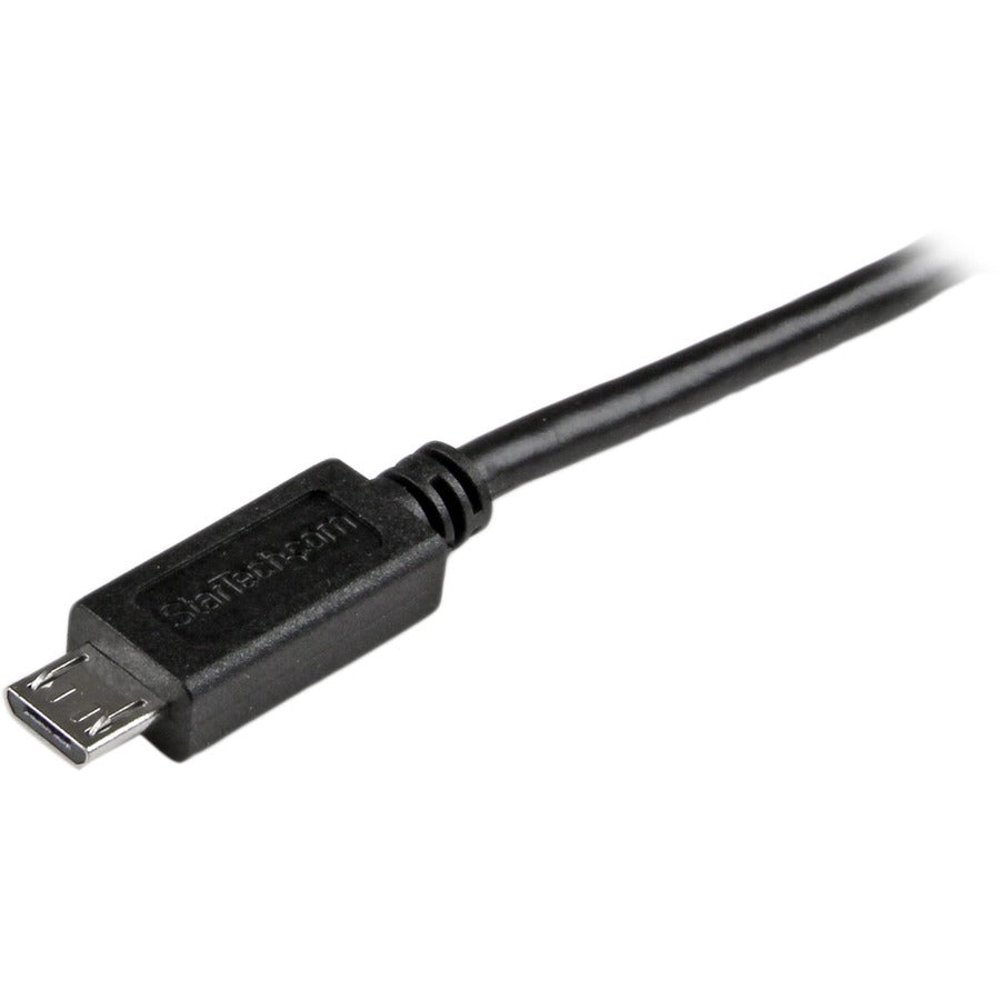 StarTech.com 3 ft Mobile Charge Sync USB to Slim Micro USB Cable for Smartphones and Tablets - A to Micro B M/M