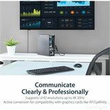 StarTech.com DisplayPort to HDMI Adapter, 4K 30Hz Active DP to HDMI Video Converter, Ultra HD DP 1.2 to HDMI 1.4 Monitor Adapter Dongle