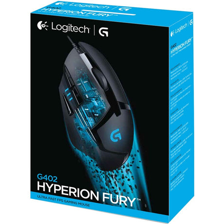 Logitech G402 Hyperion Fury FPS Gaming Mouse