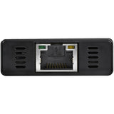 StarTech.com 3 Port Portable USB 3.0 Hub with Gigabit Ethernet Adapter NIC - 5Gbps - Aluminum w/ Cable