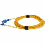 AddOn 5m LC (Male) to USC (Male) Yellow OS2 Duplex Fiber OFNR (Riser-Rated) Patch Cable