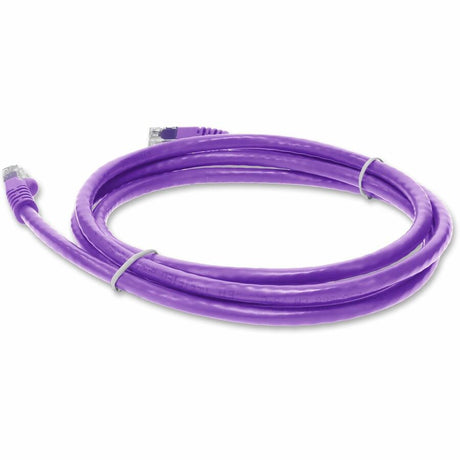 AddOn 7ft RJ-45 (Male) to RJ-45 (Male) Straight Violet Cat6 UTP Copper TAA Compliant Patch Cable
