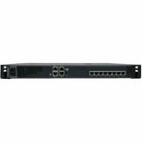 Eaton Tripp Lite Series NetCommander 8-Port Cat5 KVM over IP Switch - 19 in. LCD, 1 Remote + 1 Local User, 1U Rack-Mount, TAA