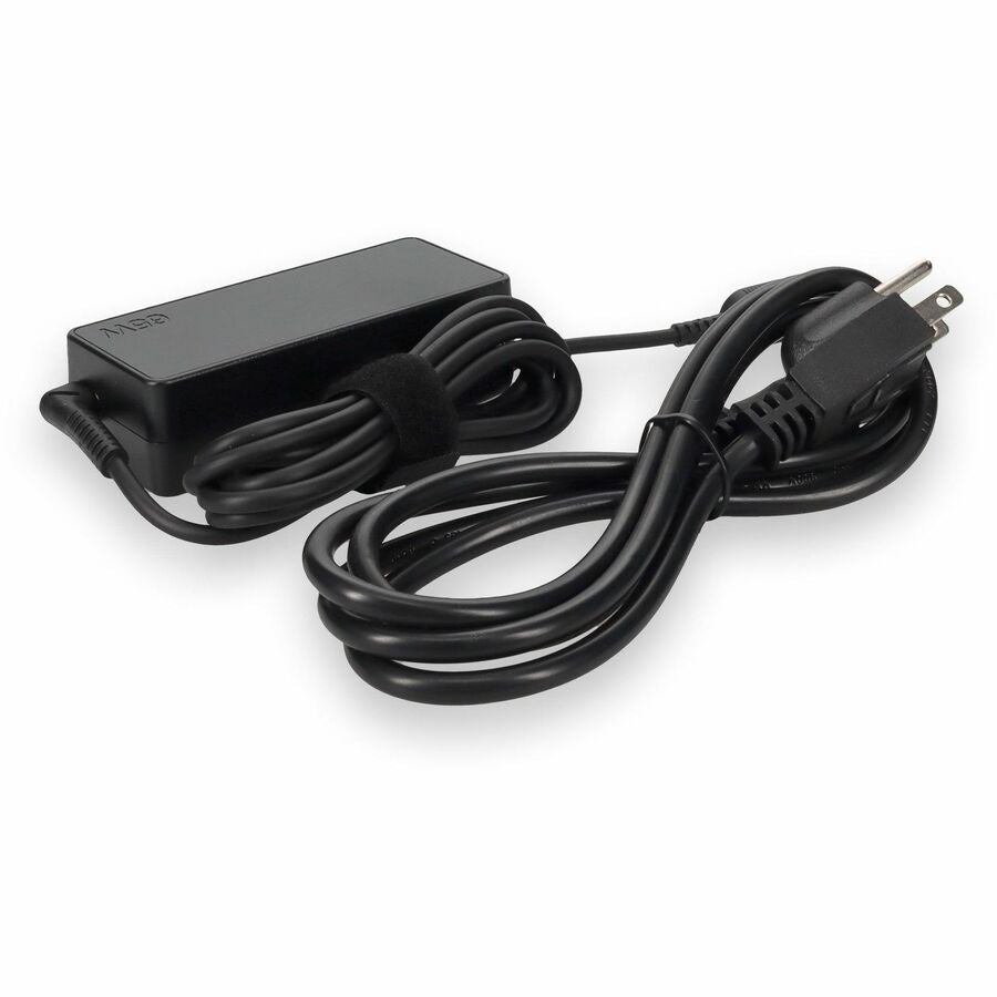 Lenovo 4X20E53336 Compatible 65W 20V at 3.25A Black Slim Tip Laptop Power Adapter and Cable
