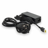 Lenovo 4X20E53336 Compatible 65W 20V at 3.25A Black Slim Tip Laptop Power Adapter and Cable