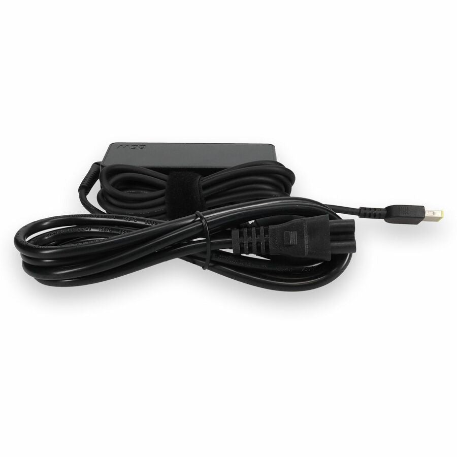 Lenovo 0B47455 Compatible 65W 20V at 3.25A Black Slim Tip Laptop Power Adapter and Cable