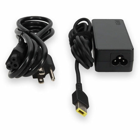 Lenovo 0B47455 Compatible 65W 20V at 3.25A Black Slim Tip Laptop Power Adapter and Cable