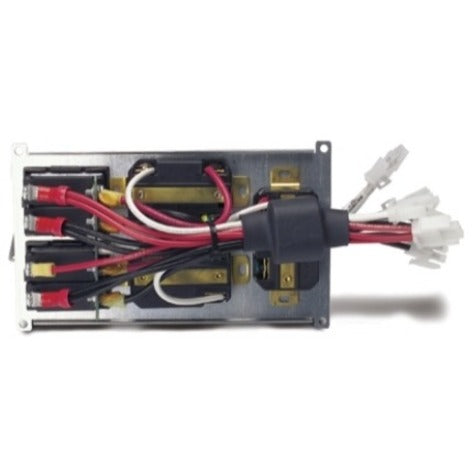 APC Symmetra LX power distribution panel; (1) L14-30, (2) L5-20