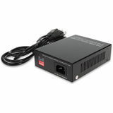 AddOn 10/100/1000Base-TX(RJ45) to 1000Base-SX(SC) MMF 850nm 550m POE Media Converter With EUR Standard Power Supply