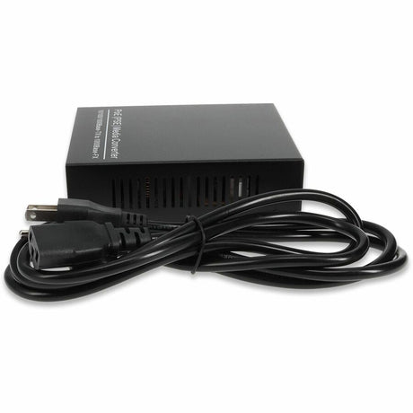 AddOn 10/100/1000Base-TX(RJ45) to 1000Base-SX(SC) MMF 850nm 550m POE Media Converter With EUR Standard Power Supply