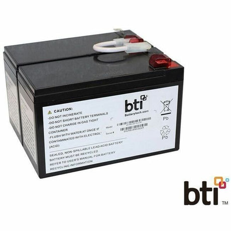 BTI APCRBC109-SLA109 SEALED LEAD ACID BATTERY FOR APC RBC109 - 2yr Warranty - BR1200LCDI, BR1300LCD, BR1500LCD, BX1300LCD, BX1300LCD-CN, BX1500LCD