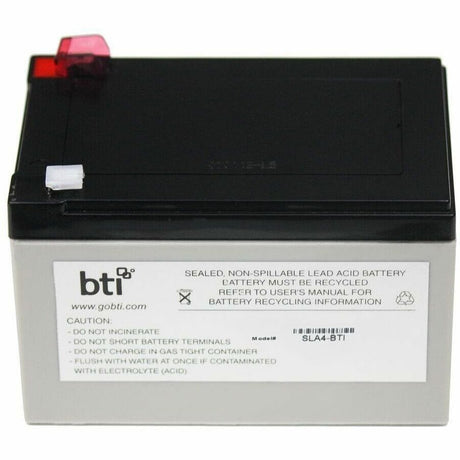 BTI RBC4-SLA4-BTI SEALED LEAD ACID BATTERY FOR APC - 2yr Warranty - BE750BB, BE750BBX450, BK650M, BK650MC, BK650MI, BK650MUS, BK650X06, BP500JPNP, BP650IPNP, BP650PNP