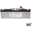 BTI RBC18-SLA18-BTI SEALED LEAD ACID BATTERY FOR APC PS250, PS250I, PS450, PS450I, SC250RM1U, SC250RMI1U, SC450R1X542, SC450RM1U, SC450RMI1U