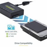 StarTech.com Standalone 2.5 / 3.5"? SATA Hard Drive Duplicator w/ Multi HDD / SSD Image Backup Library