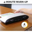 Fellowes Spectra&trade; 95 Thermal Laminator for Home or Home Office Use with 10 Pouch Starter Kit
