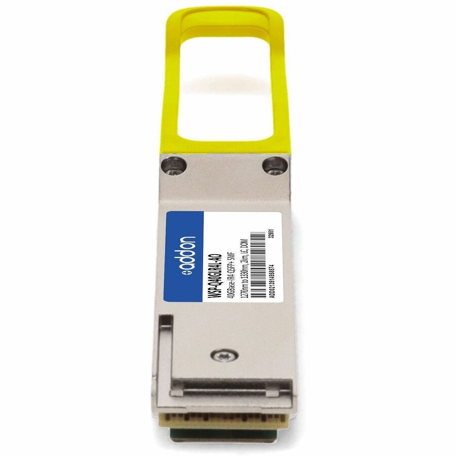 AddOn Cisco WSP-Q40GLR4L Compatible TAA Compliant 40GBase-IR4 QSFP+ Transceiver (SMF, 1270nm to 1330nm, 2km, LC, DOM)