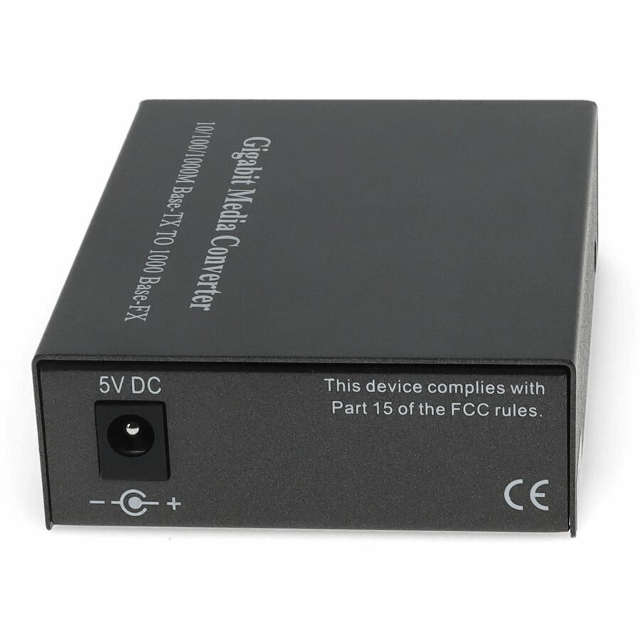 AddOn 10/100/10/100/1000Base-TX(RJ-45) to 1000Base-BXD(ST) BiDi SMF 1550nmTX/1490nmRX 60km Media Converter