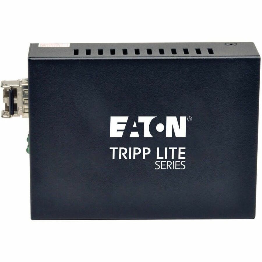 Eaton Tripp Lite Series 10/100/1000 LC Multimode Fiber to Ethernet Media Converter, 550M, 850nm