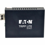 Eaton Tripp Lite Series 10/100/1000 LC Multimode Fiber to Ethernet Media Converter, 550M, 850nm