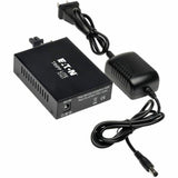 Eaton Tripp Lite Series 10/100/1000 LC Multimode Fiber to Ethernet Media Converter, 550M, 850nm