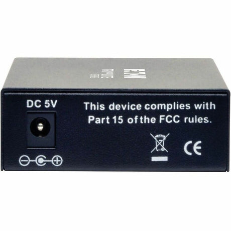 Eaton Tripp Lite Series 10/100 SC Multimode Fiber to Ethernet Media Converter, 550M, 850nm