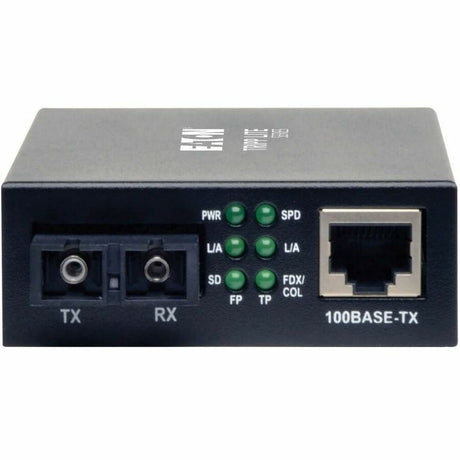 Eaton Tripp Lite Series 10/100 SC Singlemode Fiber to Ethernet Media Converter, 15km, 1310nm
