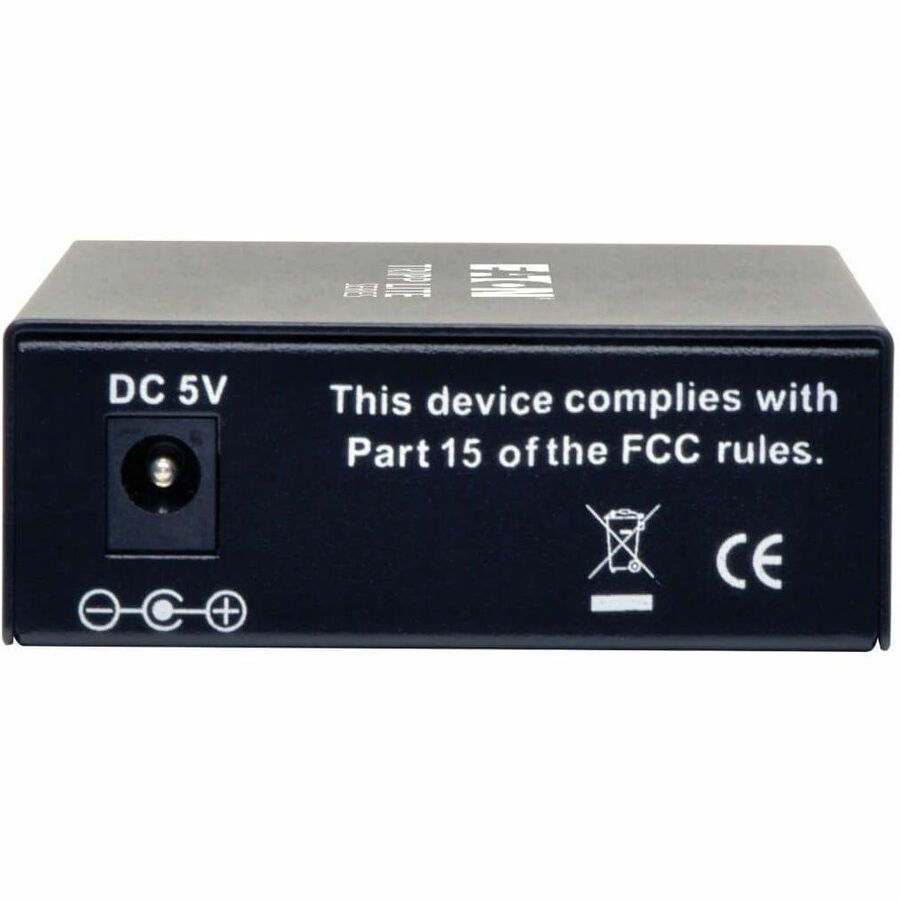 Eaton Tripp Lite Series Gigabit Multimode Fiber to Ethernet Media Converter, 10/100/1000 SC, 550 m, 850 nm