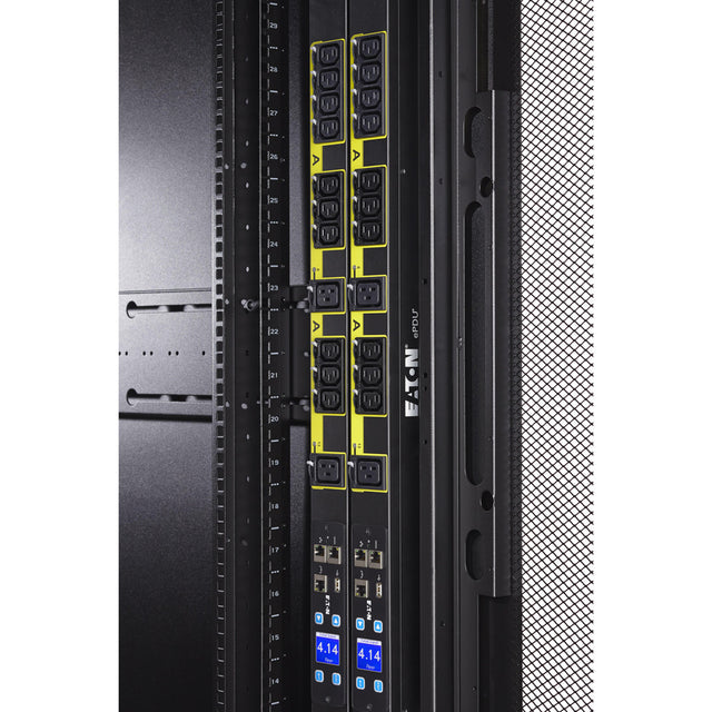 Eaton Managed rack PDU, 0U, L6-30P input, 5.76 kW max, 200-240V, 24A, 10 ft cord, Single-phase