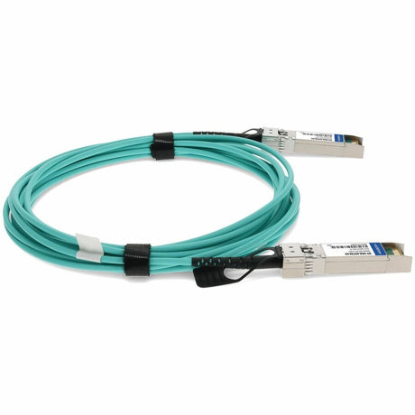 AddOn MSA and TAA Compliant 10GBase-AOC SFP+ to SFP+ Direct Attach Cable (850nm, MMF, 5m)