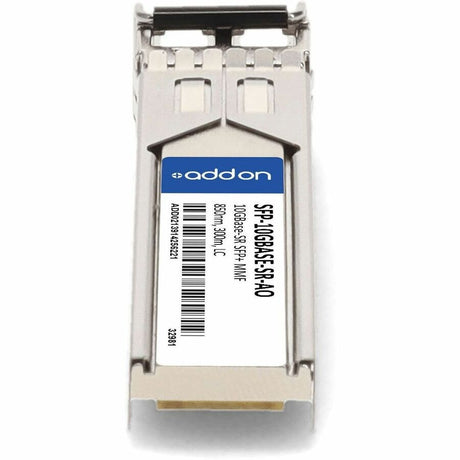 AddOn MSA and TAA Compliant 10GBase-SR SFP+ Transceiver (MMF, 850nm, 300m, LC)