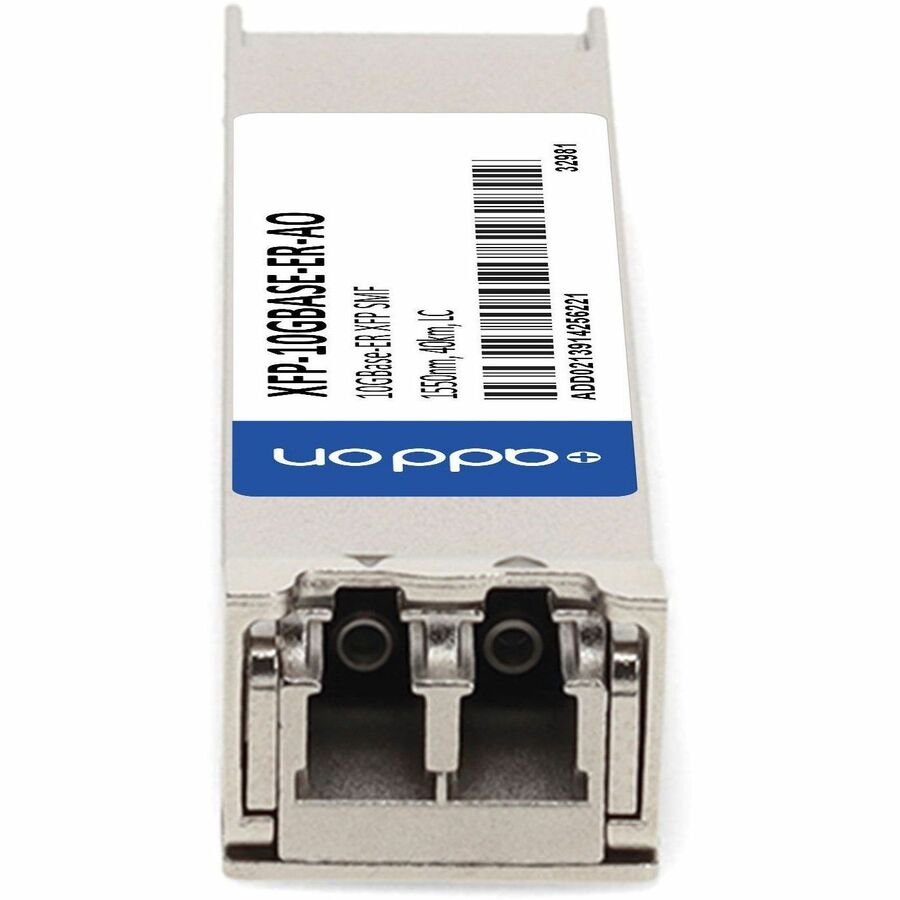 AddOn MSA and TAA Compliant 10GBase-ER XFP Transceiver (SMF, 1550nm, 40km, LC)